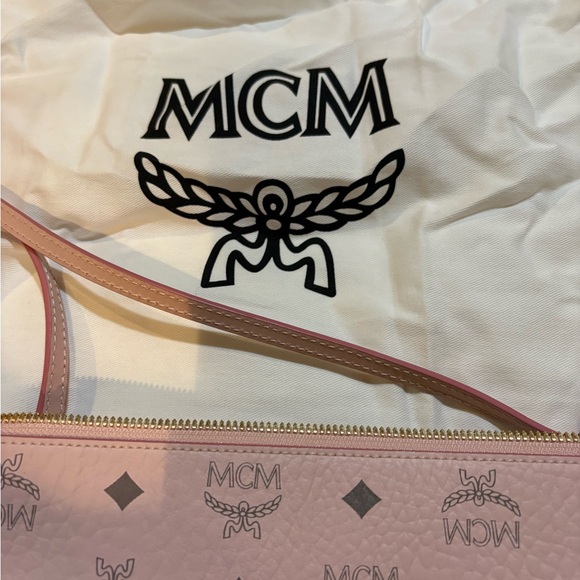MCM Pale Pink Crossbody Bag - Picture 4 of 13